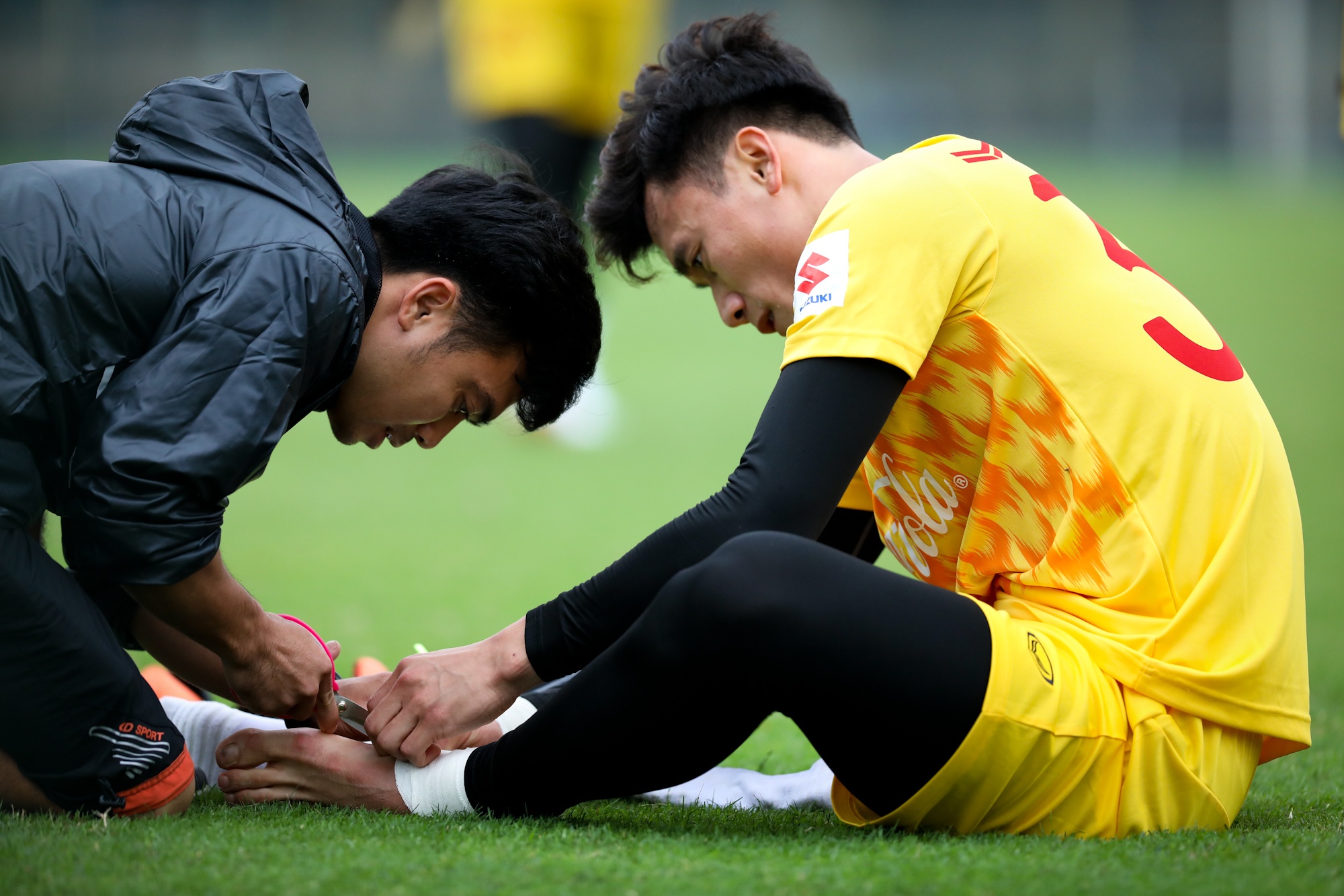 Bui Tien Dung gap su co U23 Viet Nam anh 7