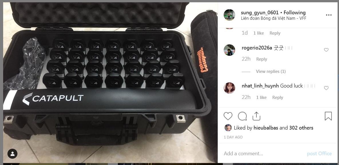 Tuyển Việt Nam ứng dụng thiết bị công nghệ cao ảnh 1 Tuyen Viet Nam ung dung thiet bi cong nghe cao anh 1