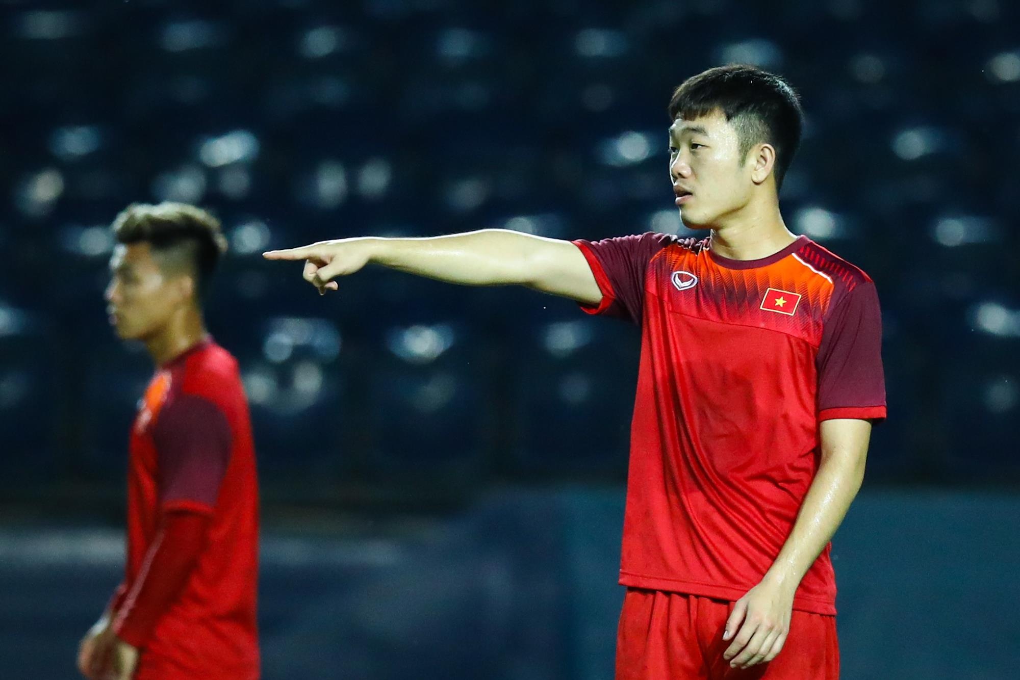 Xuan Truong, Tuan Anh tai hop an y khi tap cung tuyen Viet Nam hinh anh