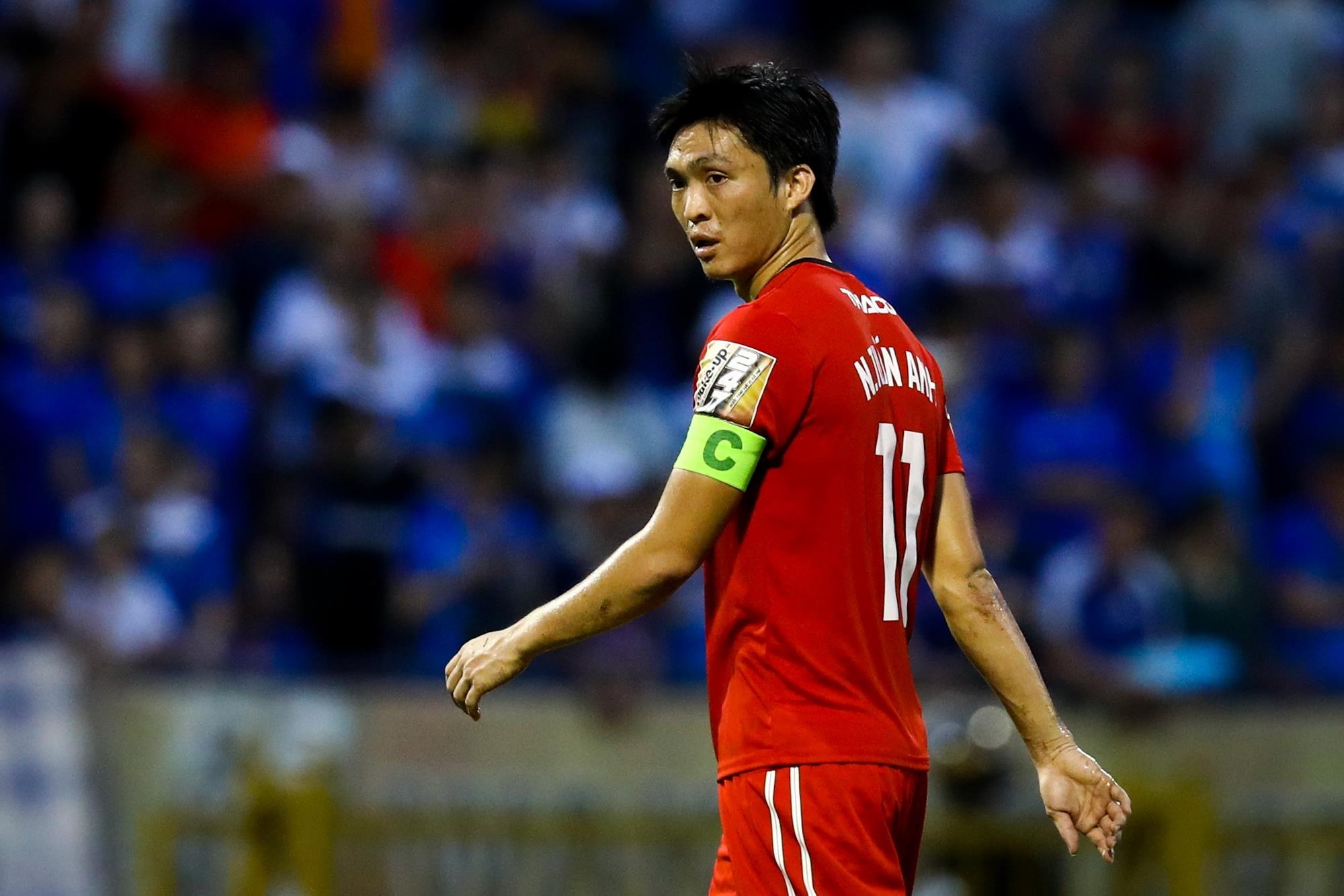 Tuấn Anh ghi bàn đầu tiên sau 4 năm ảnh 1 Tuan Anh ghi ban dau tien sau 4 nam anh 1