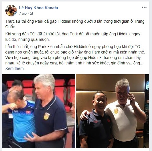 HLV Park Hang-seo kien nhan cho gap Guus Hiddink anh 2