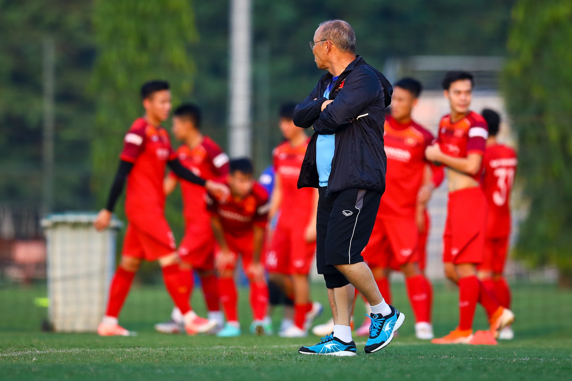 HLV Park dính chấn thương tại nhà riêng ảnh 2 HLV Park dinh chan thuong tai nha rieng anh 2