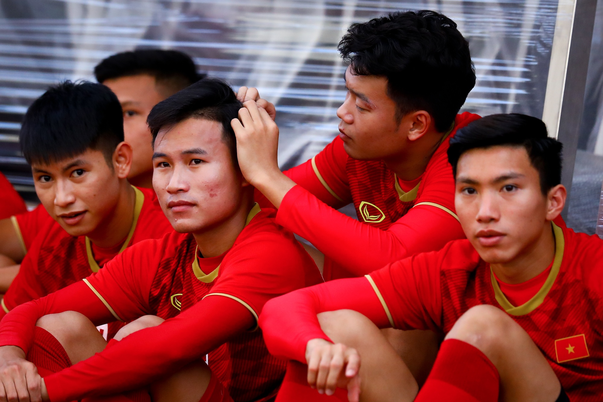 U22 Viet Nam dau tap noi bo o Manila anh 3