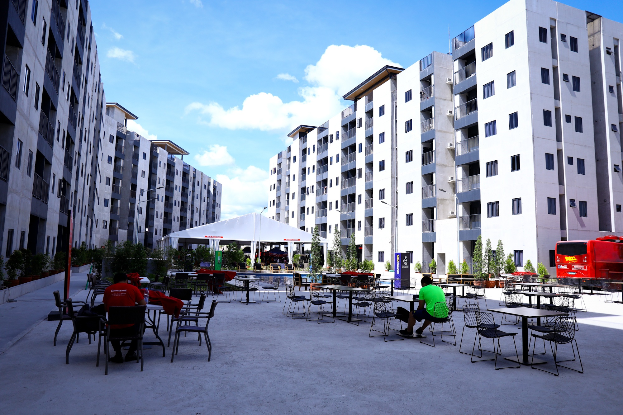 Làng VĐV SEA Games 30 ảnh 2 Lang VDV SEA Games 30 anh 2