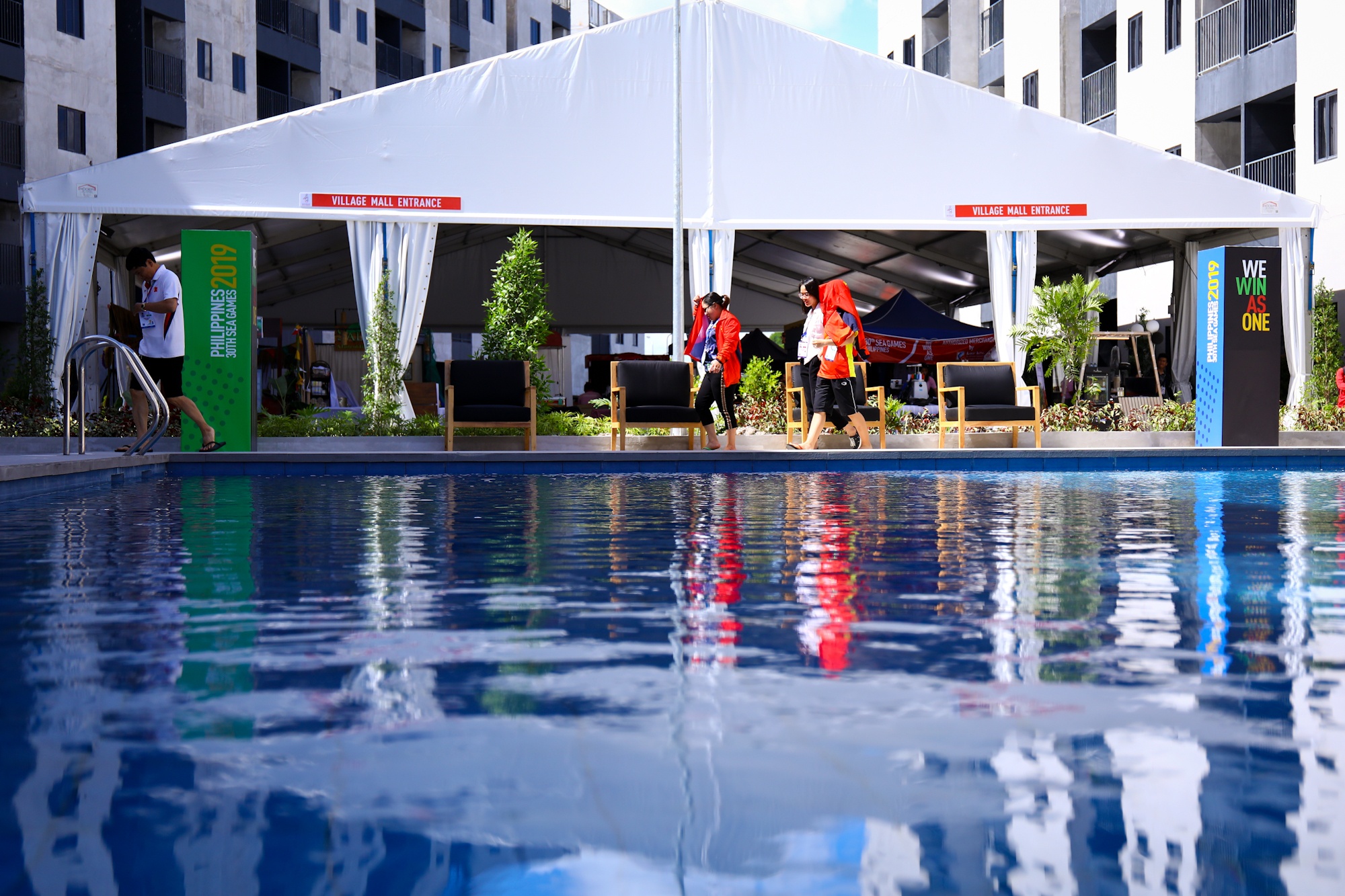 Làng VĐV SEA Games 30 ảnh 3 Lang VDV SEA Games 30 anh 3