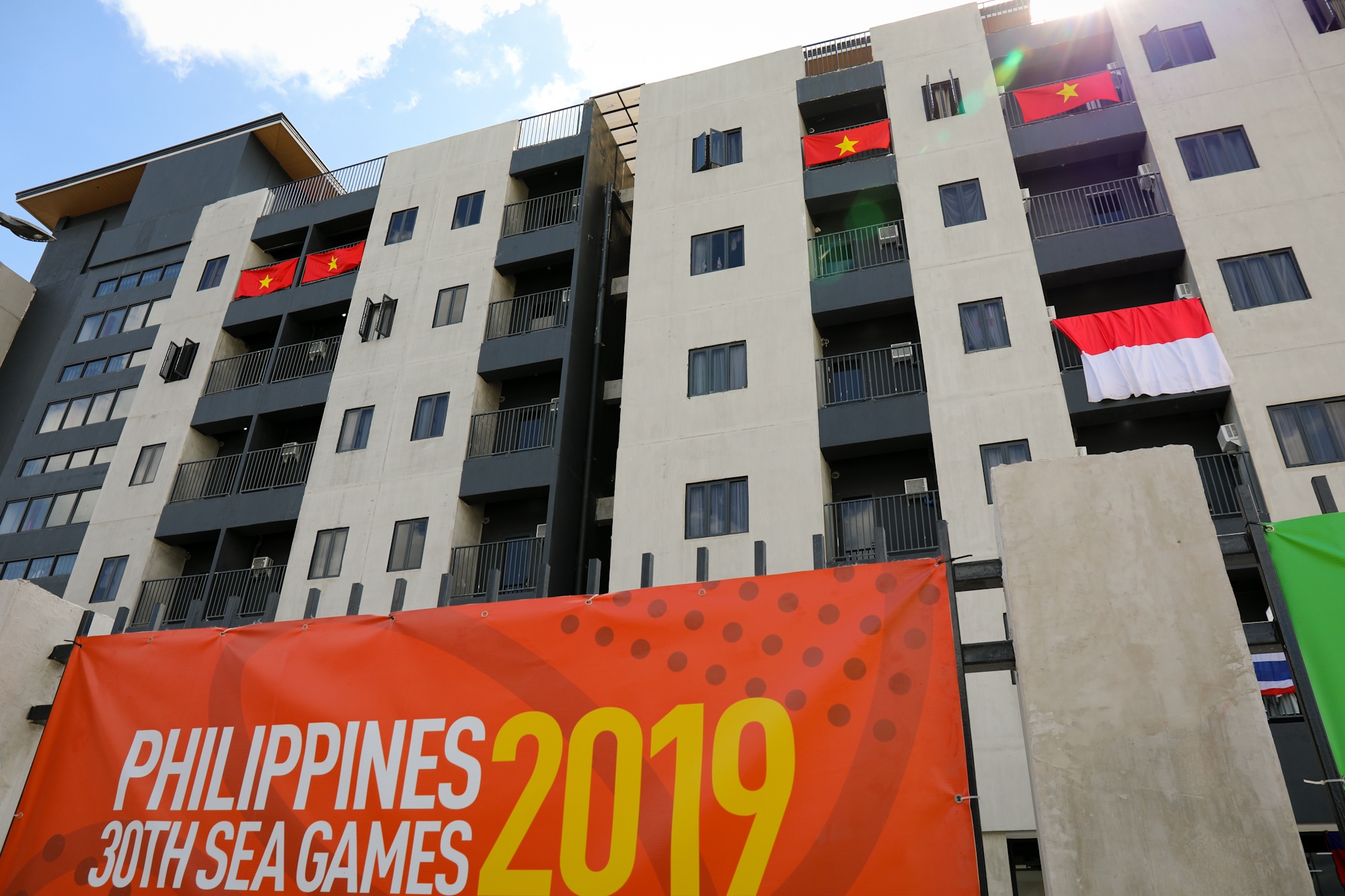 Làng VĐV SEA Games 30 ảnh 4 Lang VDV SEA Games 30 anh 4