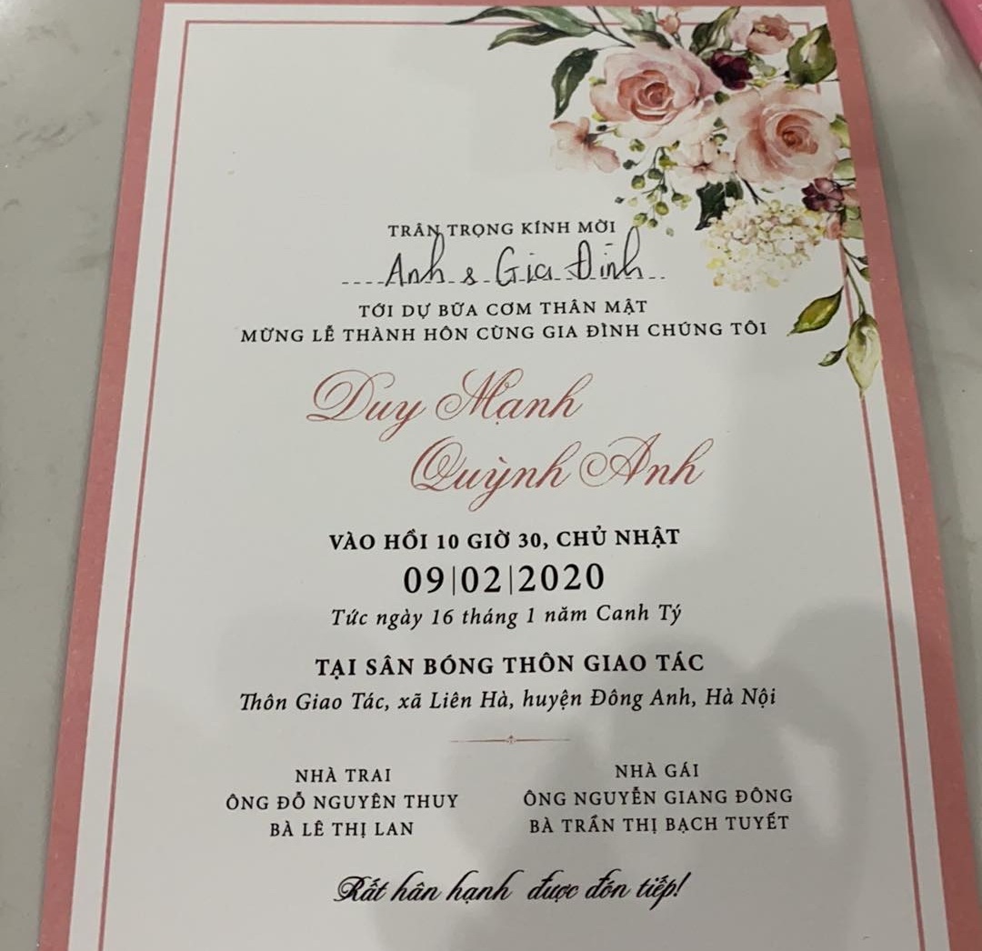 Dam cuoi Duy Manh anh 1