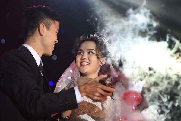 Nhung quy dinh dac biet tai dam cuoi Duy Manh - Quynh Anh hinh anh