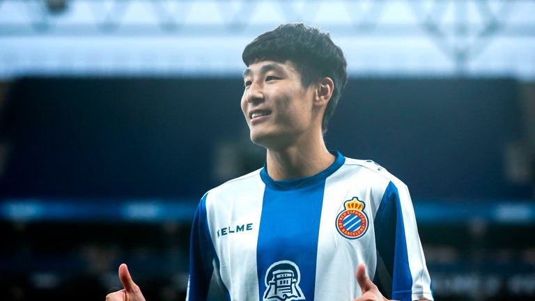 Espanyol Wu Lei anh 1