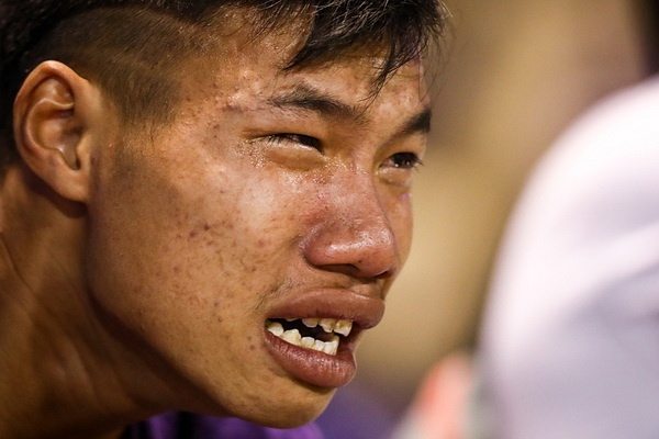 CDV Ha Noi khoc khi Viettel vo dich hinh anh