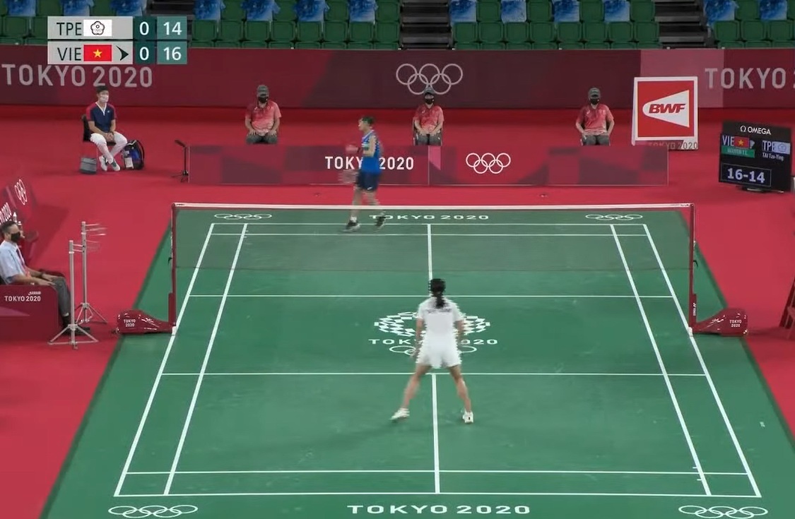 Thuy Linh cau long Olympic 2020 anh 2