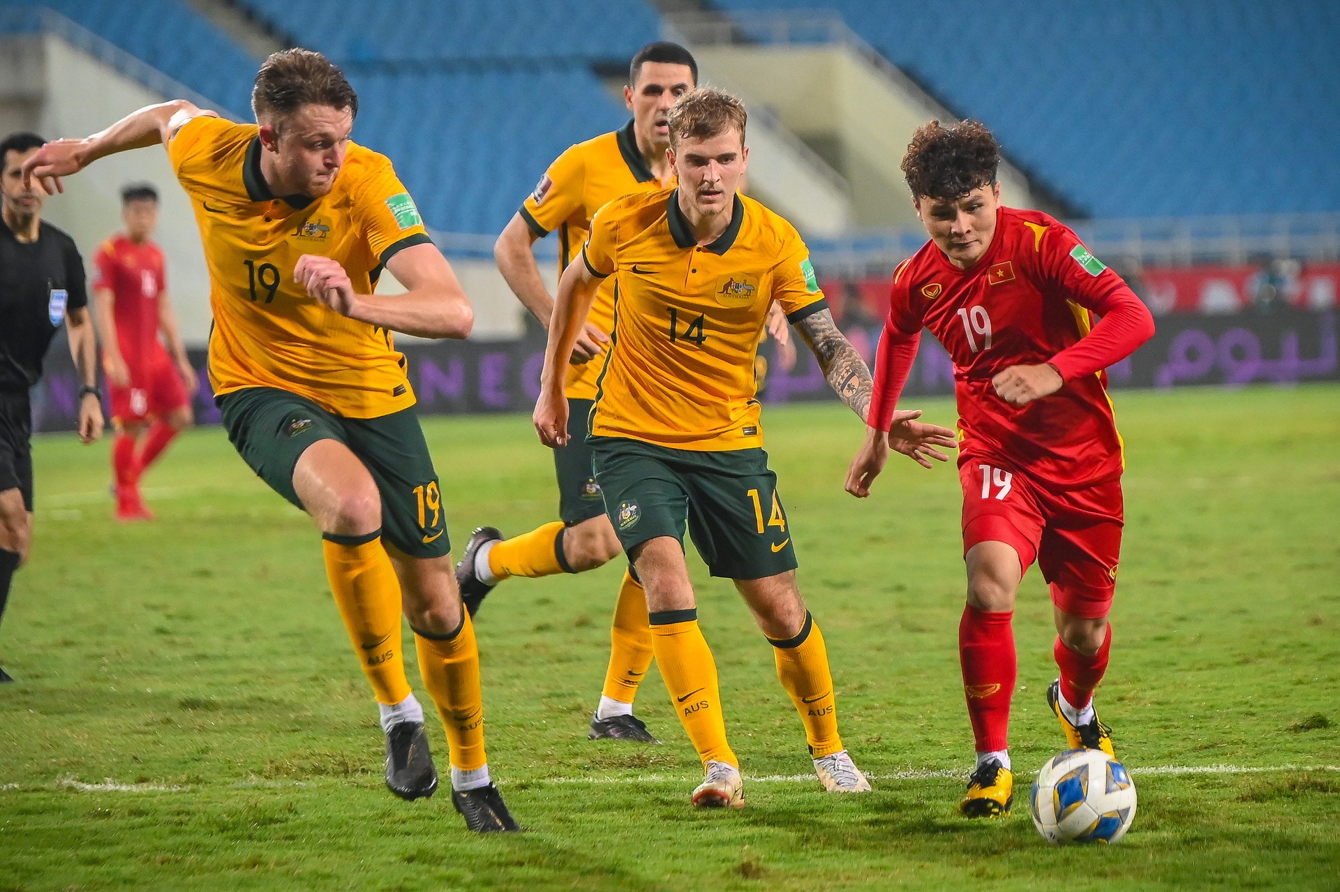 Tuyen Viet Nam Australia Van Lam vong loai World Cup anh 1