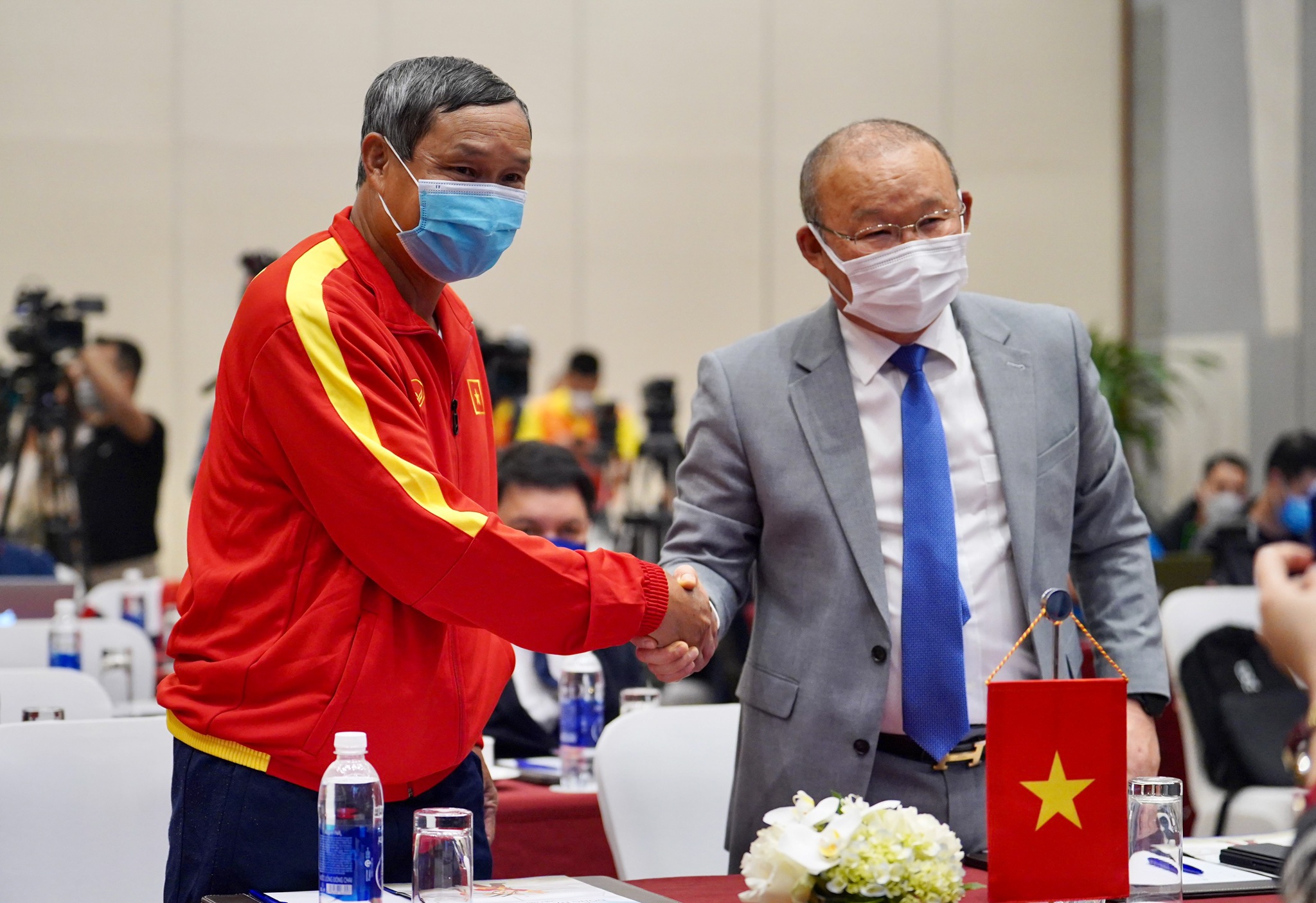 U23 Viet Nam Indonesia Park Hang-seo anh 2