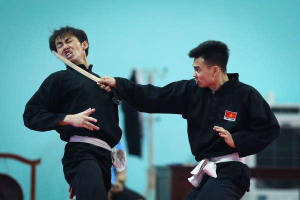 Pencak silat Viet Nam huong toi 7 HCV SEA Games hinh anh