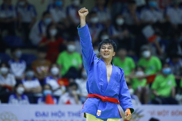 Kurash dua Viet Nam len dan dau SEA Games hinh anh