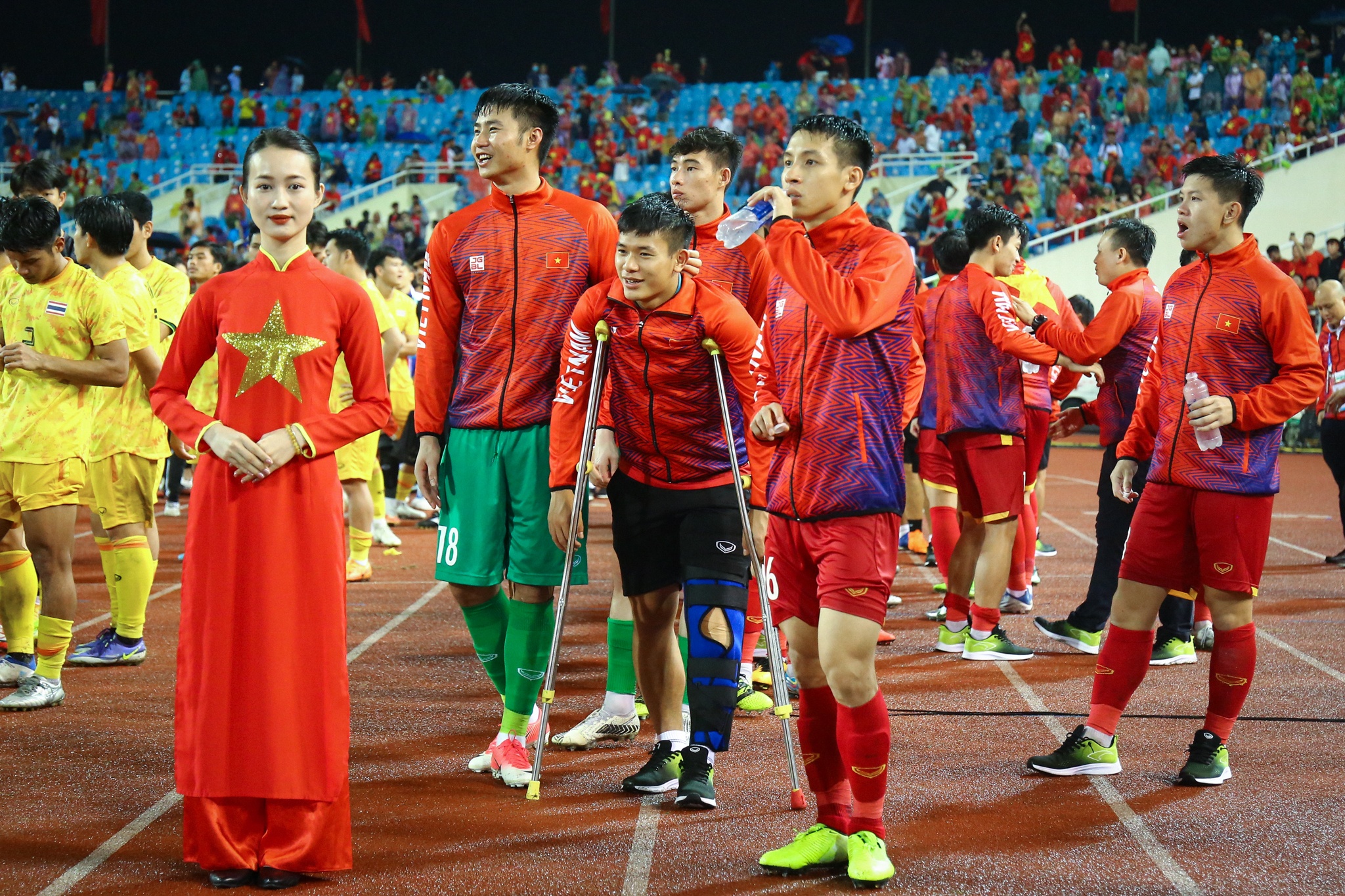 U23 Viet Nam Le Van Xuan SEA Games 31 vo dich anh 3