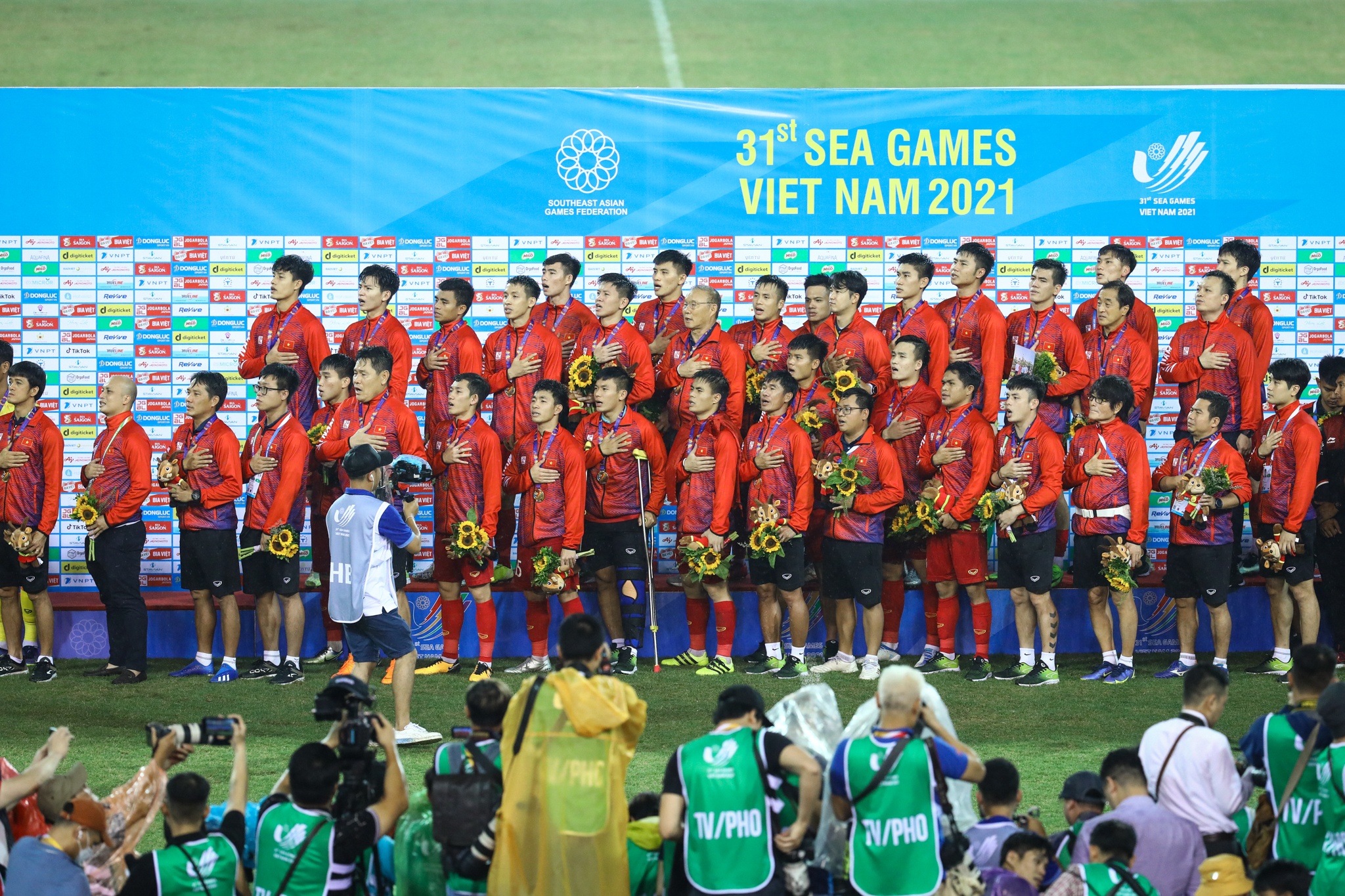 U23 Viet Nam Le Van Xuan SEA Games 31 vo dich anh 6