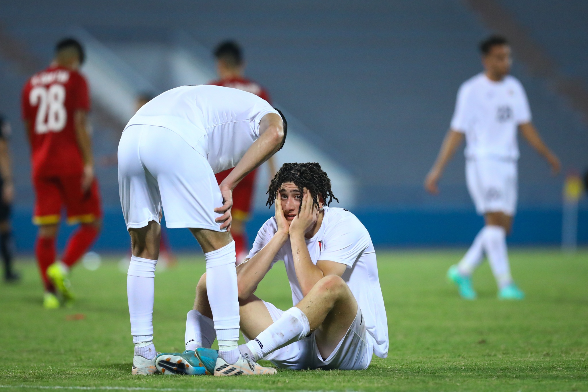 U20 Viet Nam hoa Palestine anh 10