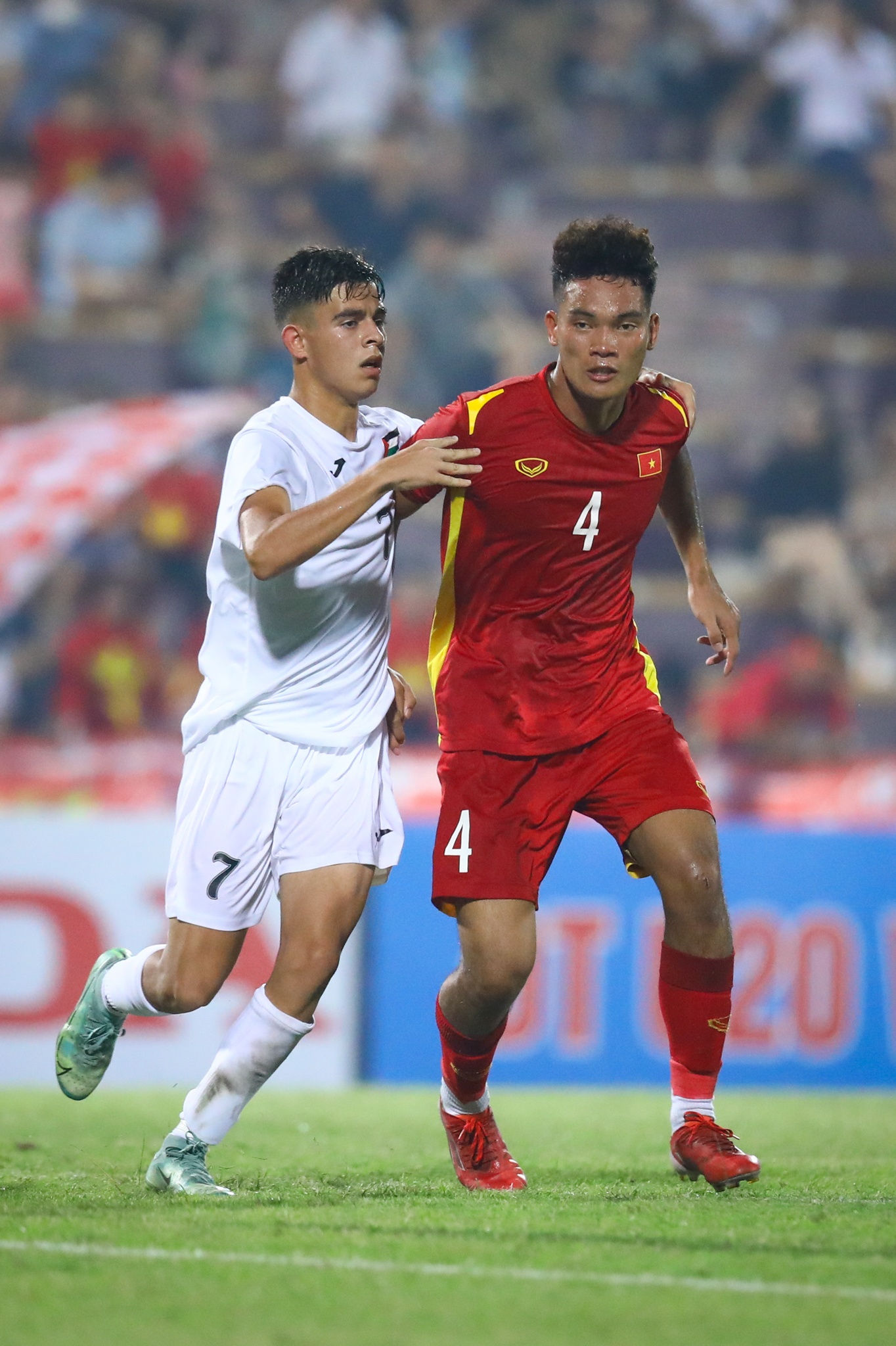 U20 Viet Nam hoa Palestine anh 9