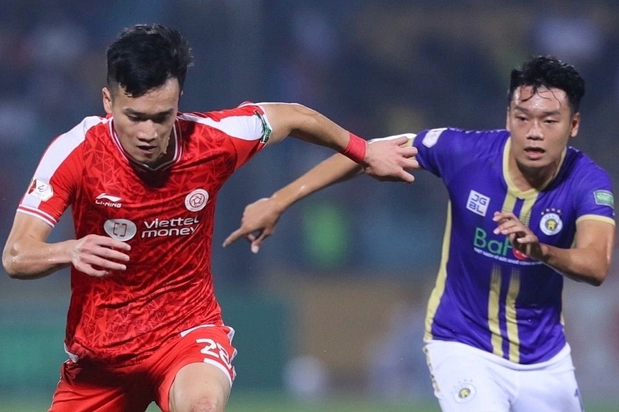 Duong kim vo dich Ha Noi gap Viettel ngay mo man V.League 2023 hinh anh