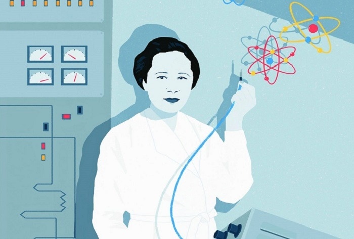 Nu khoa hoc gia tien phong the gioi hinh anh