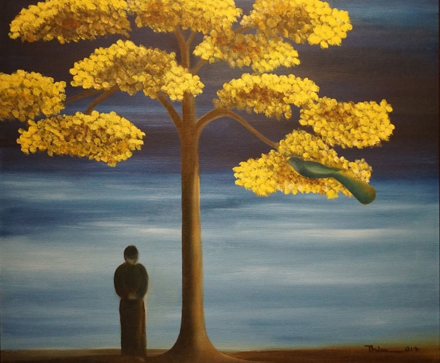 Mot mua he duoi bong cay hinh anh