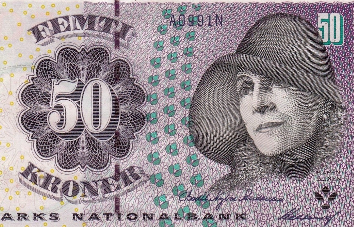 Nha van co tac pham tung bi tu choi duoc xuat hien tren dong tien hinh anh