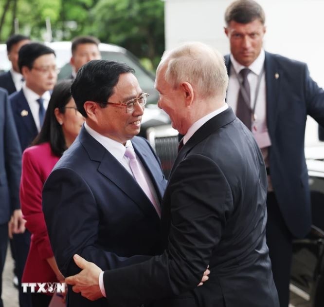 Pham Minh Chinh Vladimir Putin anh 3