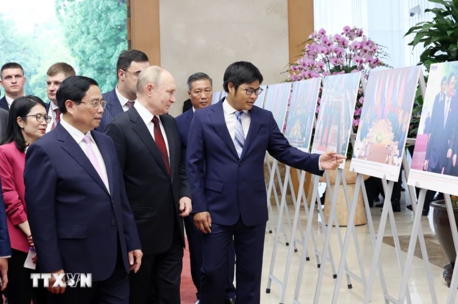 Pham Minh Chinh Vladimir Putin anh 4