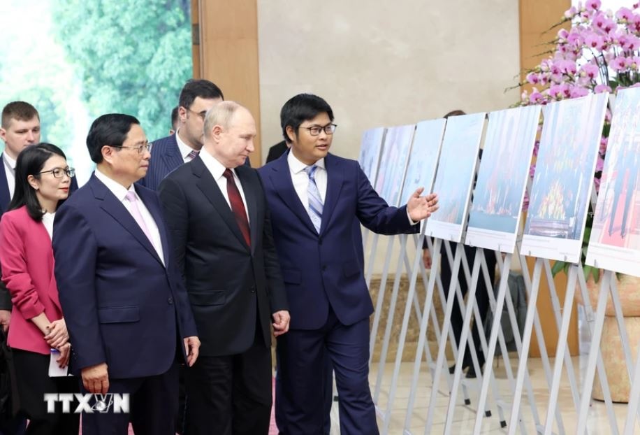 Pham Minh Chinh Vladimir Putin anh 5