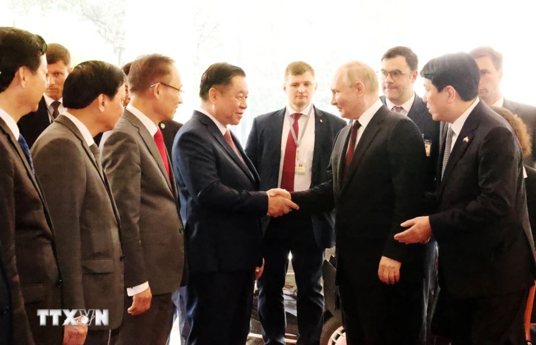 Vladimir Putin Nguyen Phu Trong anh 7
