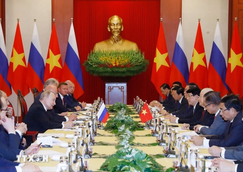 Vladimir Putin Nguyen Phu Trong anh 8