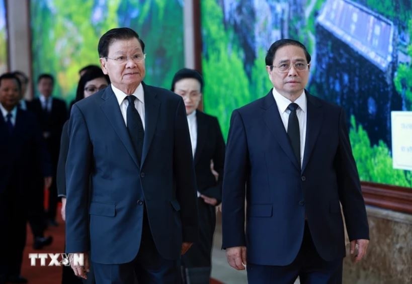Pham Minh Chinh Thongloun Sisoulith anh 1