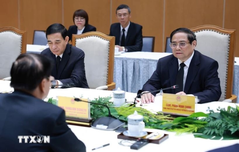 Pham Minh Chinh Thongloun Sisoulith anh 2