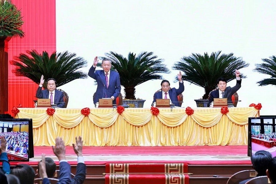 Khai mac Hoi nghi Ban Chap hanh Trung uong Dang khoa XIII hinh anh