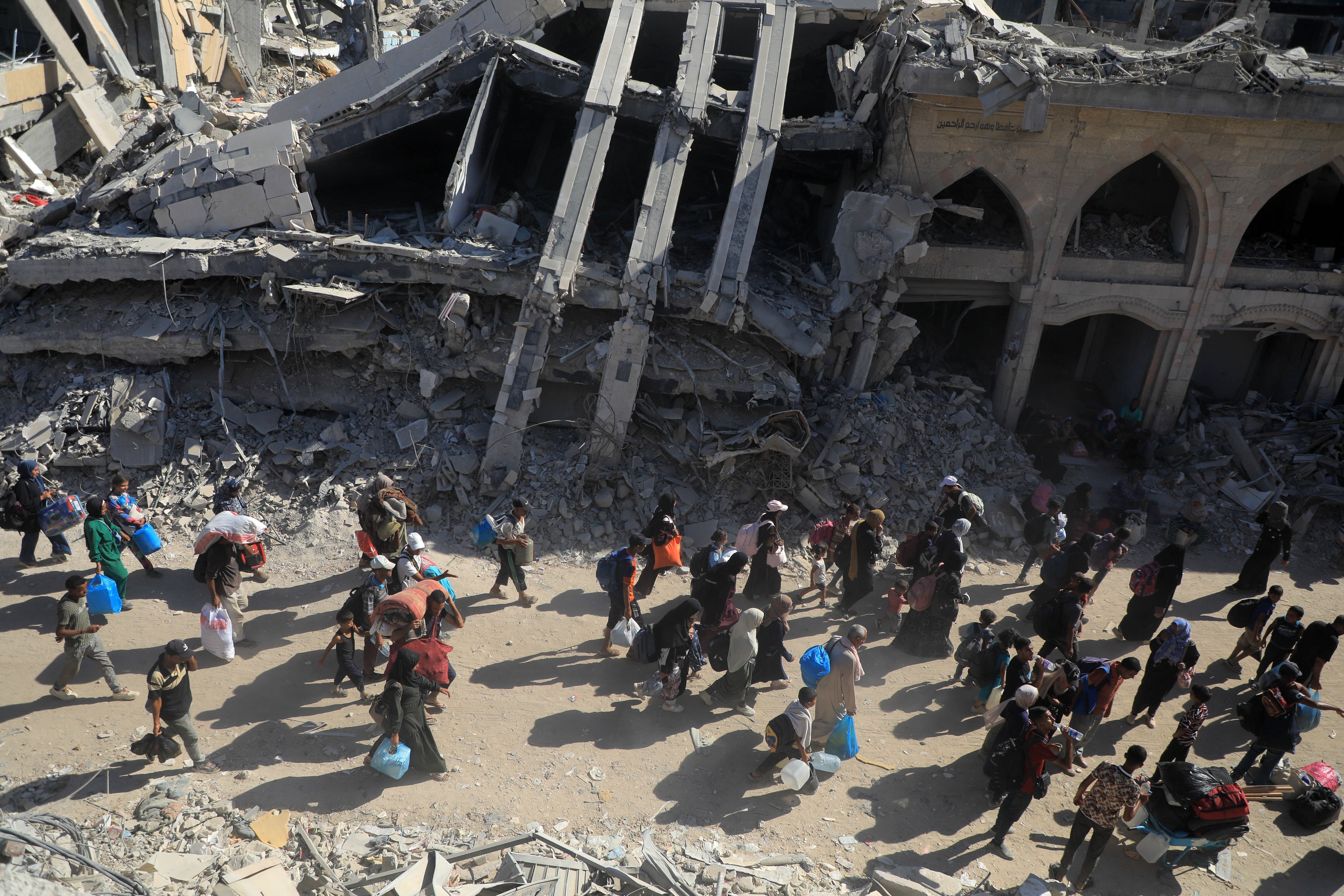 Israel ra lenh so tan dien rong o mien Nam Dai Gaza hinh anh