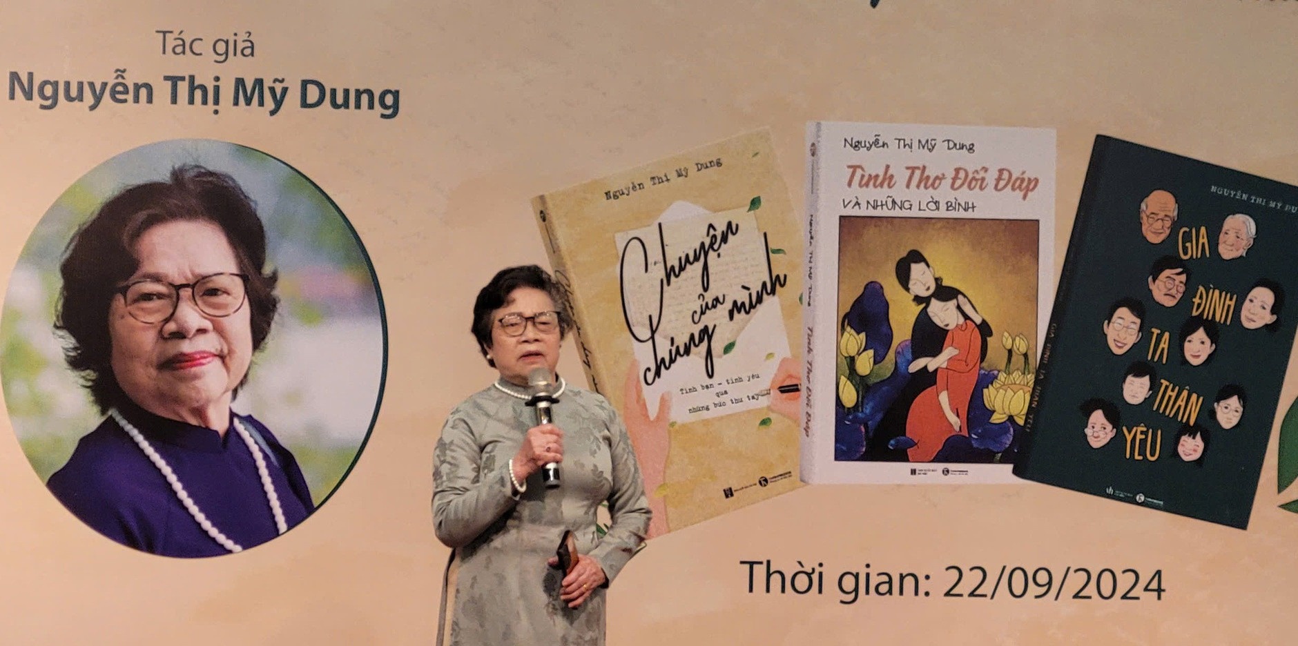 Tac gia 85 tuoi ra 3 cuon sach, lan toa nang luong sang tao tich cuc hinh anh