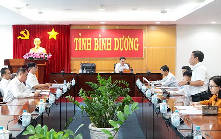 Don doc tien do du an Truong Chinh tri chuan tinh Binh Duong hinh anh