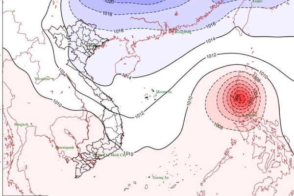 Khong khi lanh tang cuong, anh huong toi Bac Bo hinh anh