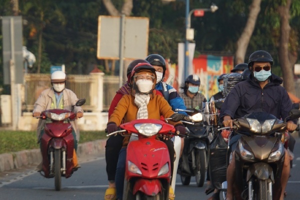 Dot khong khi lanh moi anh huong thoi tiet TP.HCM manh nhat tu dau mua hinh anh