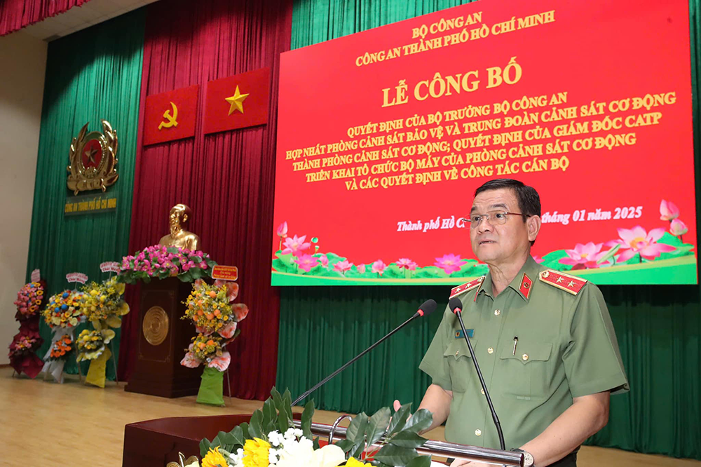 Cong an TP.HCM hop nhat Phong Canh sat bao ve va Trung doan CSCD hinh anh