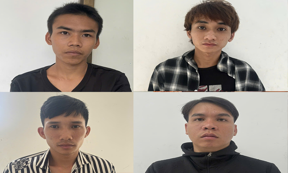 Bat 4 thanh vien nhom 'vo no lam lieu' ru nhau di cuop ngay Tet hinh anh