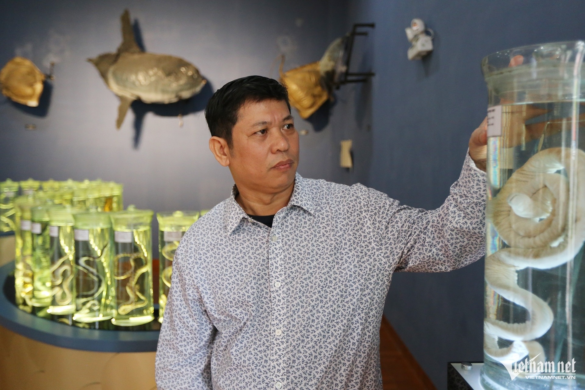 Ran bien,  Cao Van Nguyen,  Vien Hai duong hoc anh 4