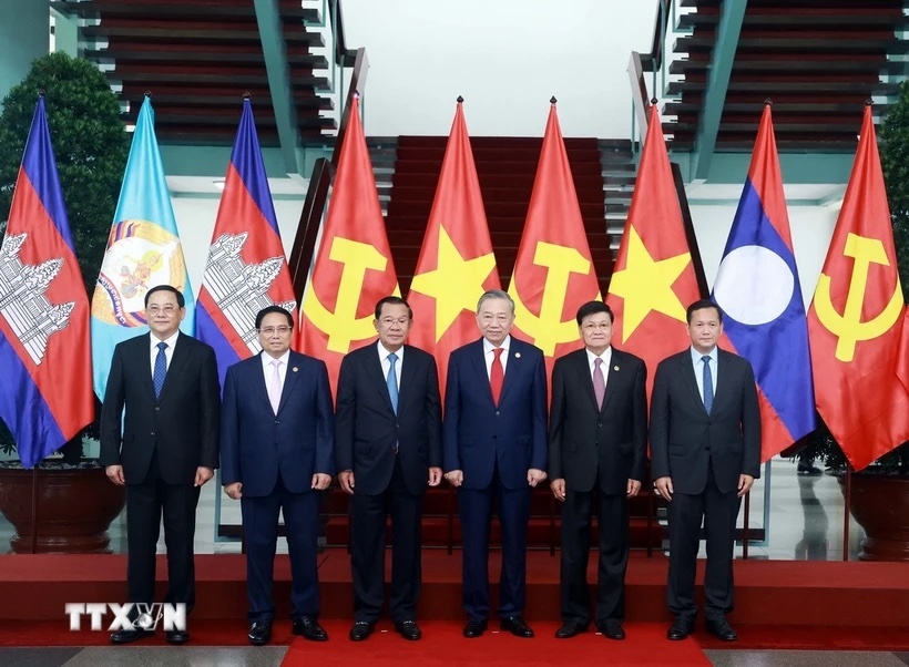 Tang cuong doan ket, hop tac, ket noi Viet Nam - Lao - Campuchia hinh anh