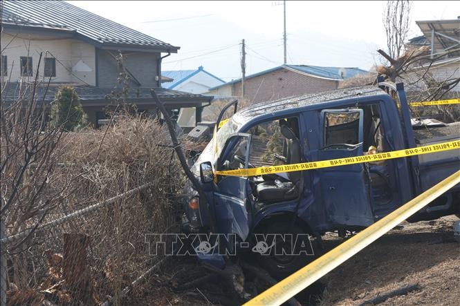 Nhap sai toa do dan den tham hoa nem bom nham o Han Quoc hinh anh