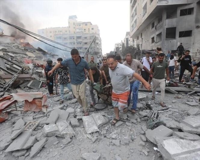 Trong cung mot ngay, Israel khong kich ca Syria, Liban va Gaza hinh anh