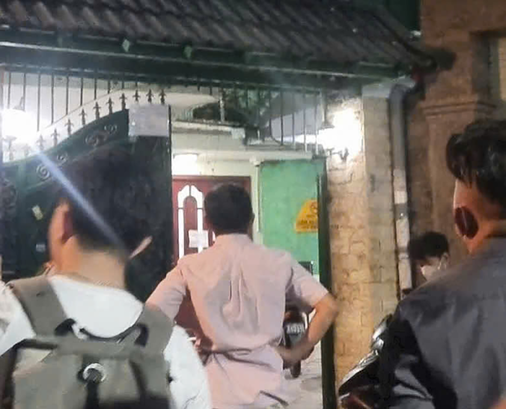 Vu nguoi la tu vong trong bep: Cong an trich xuat camera hinh anh