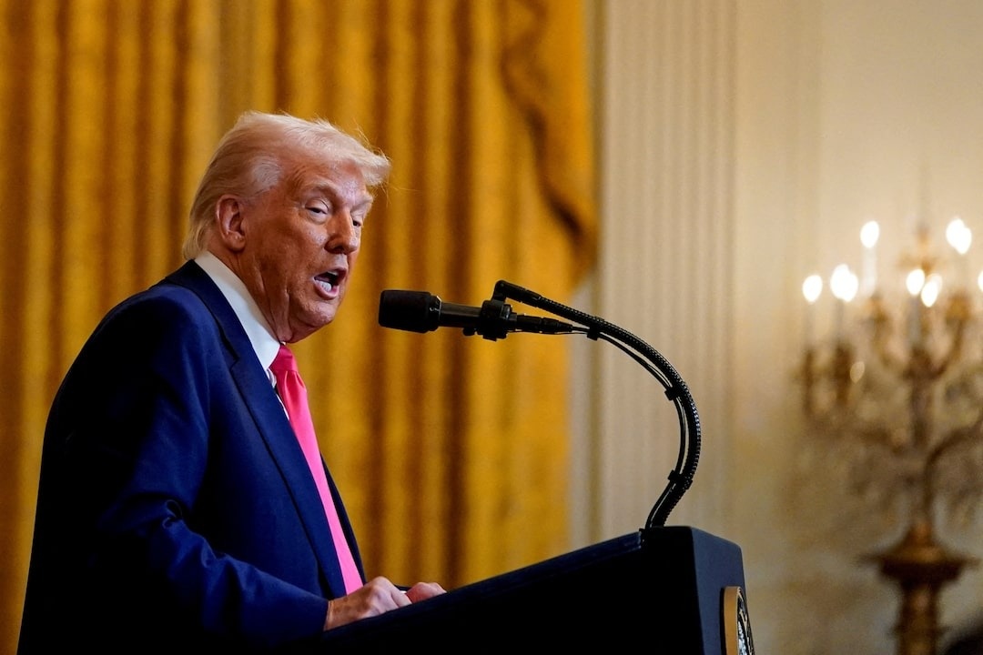 TT Trump noi ve kha nang Trung Quoc goi cho My de dam phan thue quan hinh anh