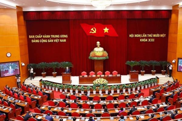 Thong bao Hoi nghi lan thu 11 Ban chap hanh Trung uong Dang khoa XIII hinh anh