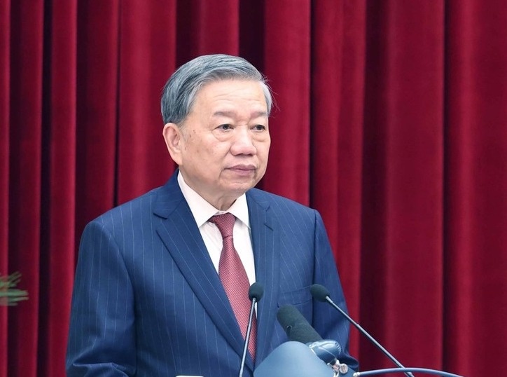 Phat bieu be mac cua Tong Bi thu tai Hoi nghi Trung uong 11 khoa XIII hinh anh